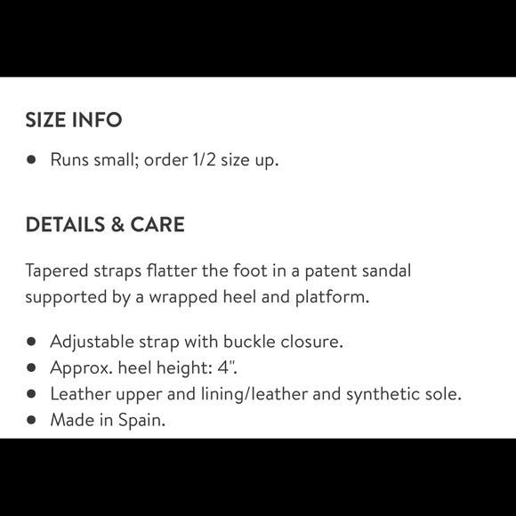 LK Bennet ‘Sandy’ Black Patent Sandal - Picture 6 of 6